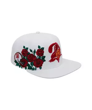 Pro Standard San Francisco Giants Rose Red Snapback Hat Black