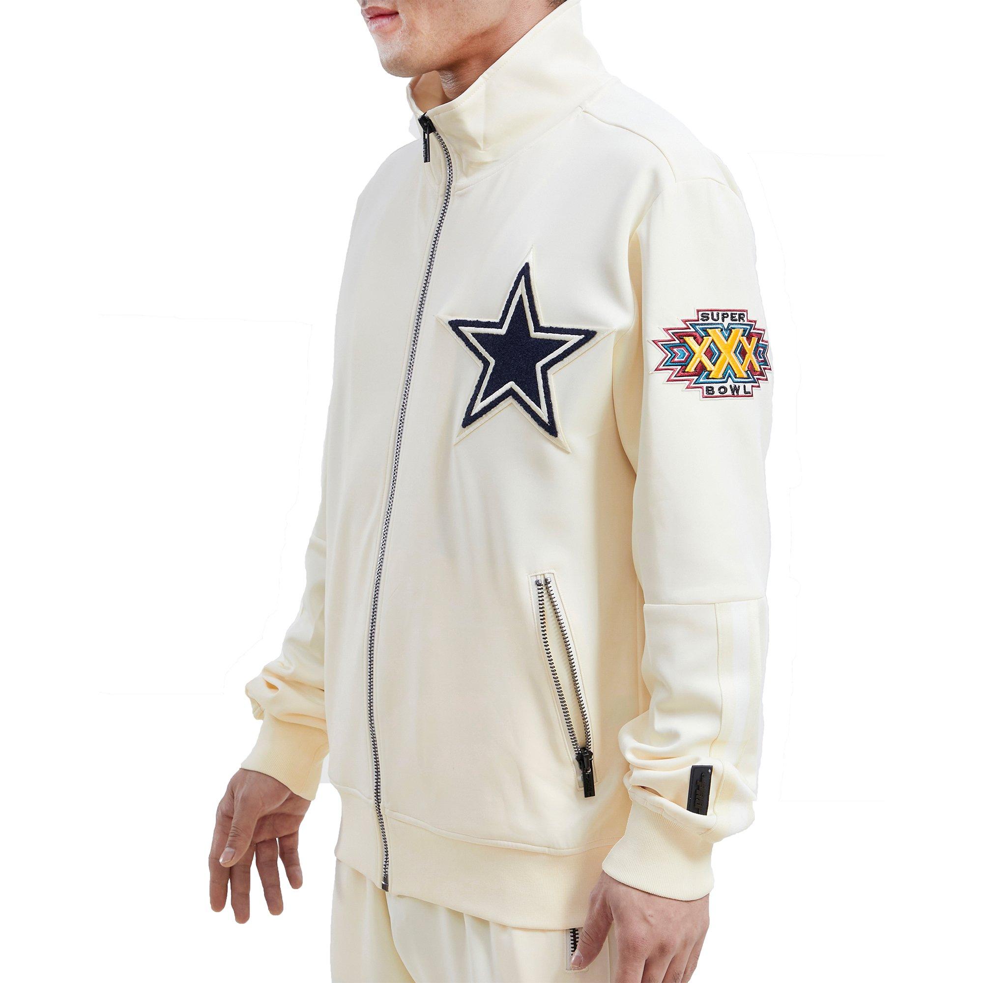 Pro Standard Men's Dallas Cowboys Logo Track Jacket - Hibbett