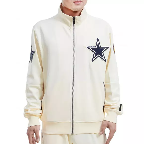 Pro Standard Men's Dallas Cowboys Logo Track Jacket - Hibbett