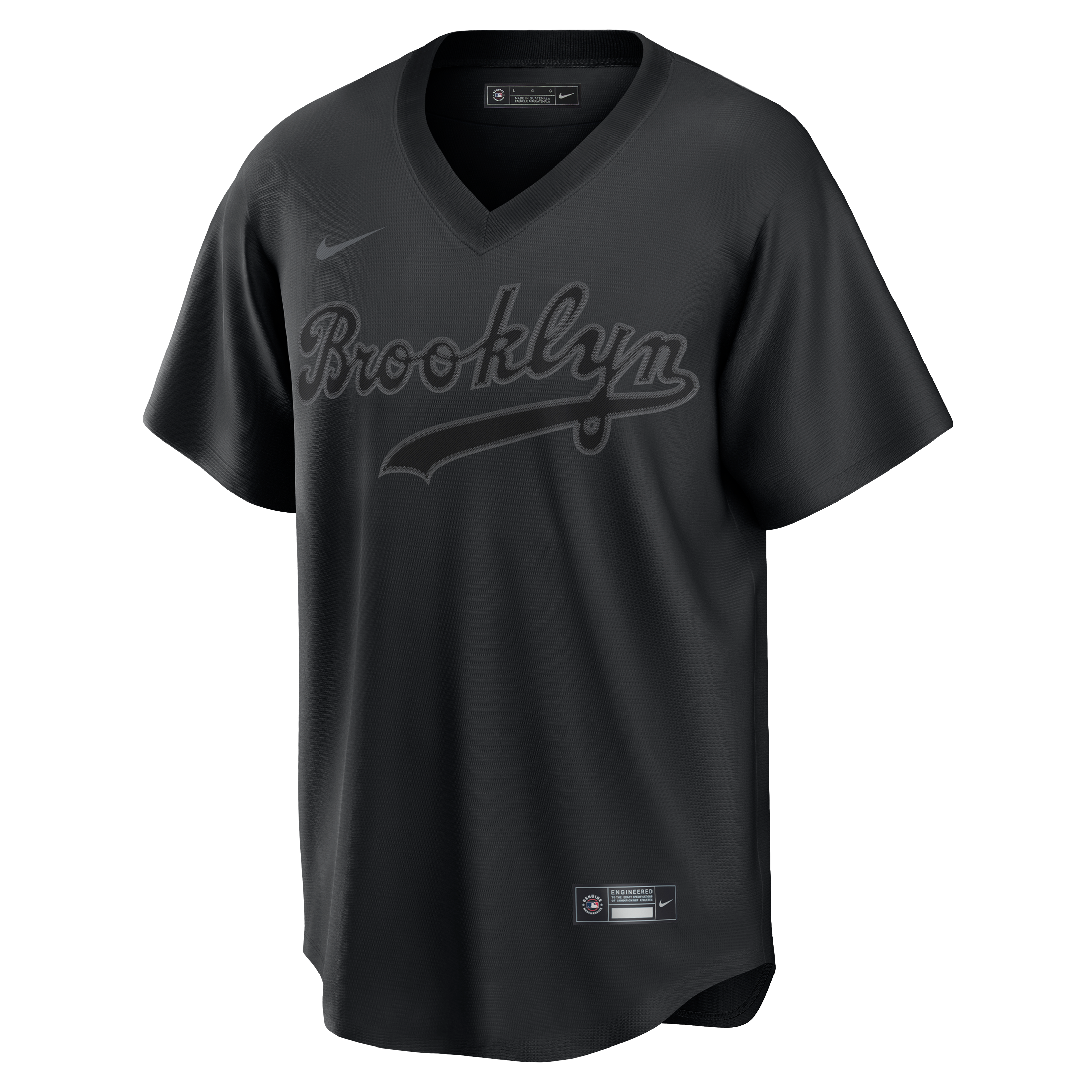 Nike Men's Brooklyn Dodgers Cooperstown Jackie Robinson Jersey - Black