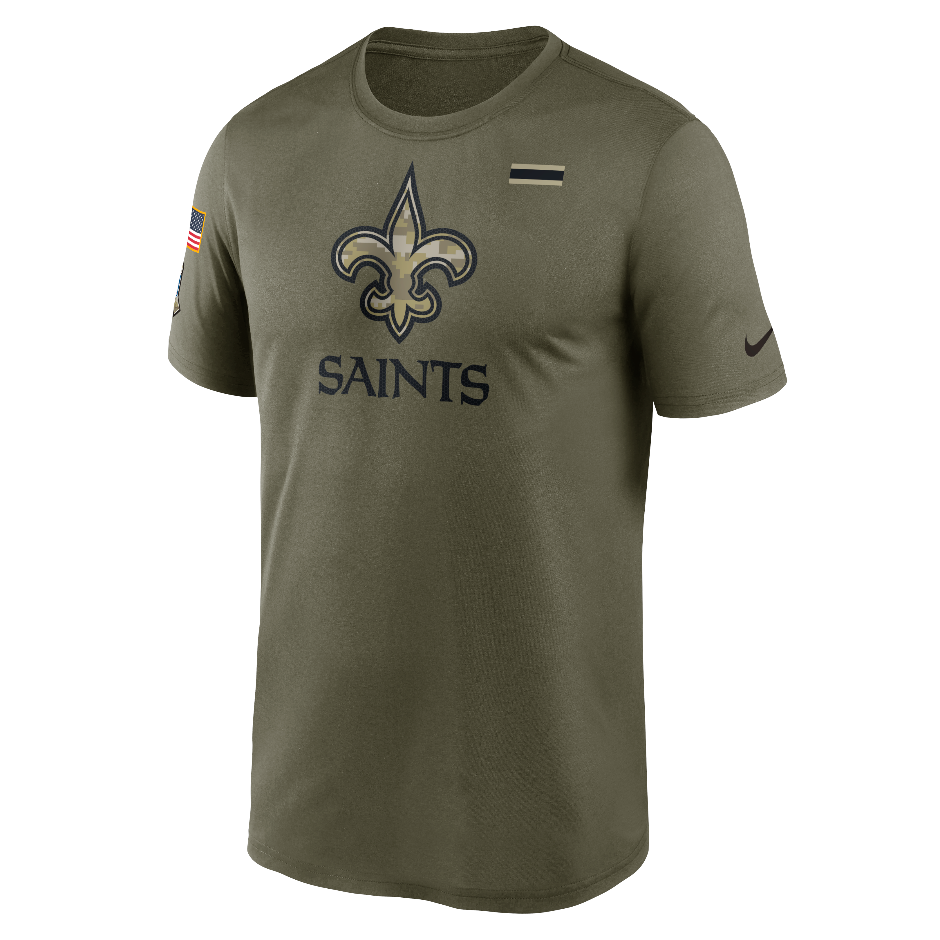 Nike dri fit saints sales shirt