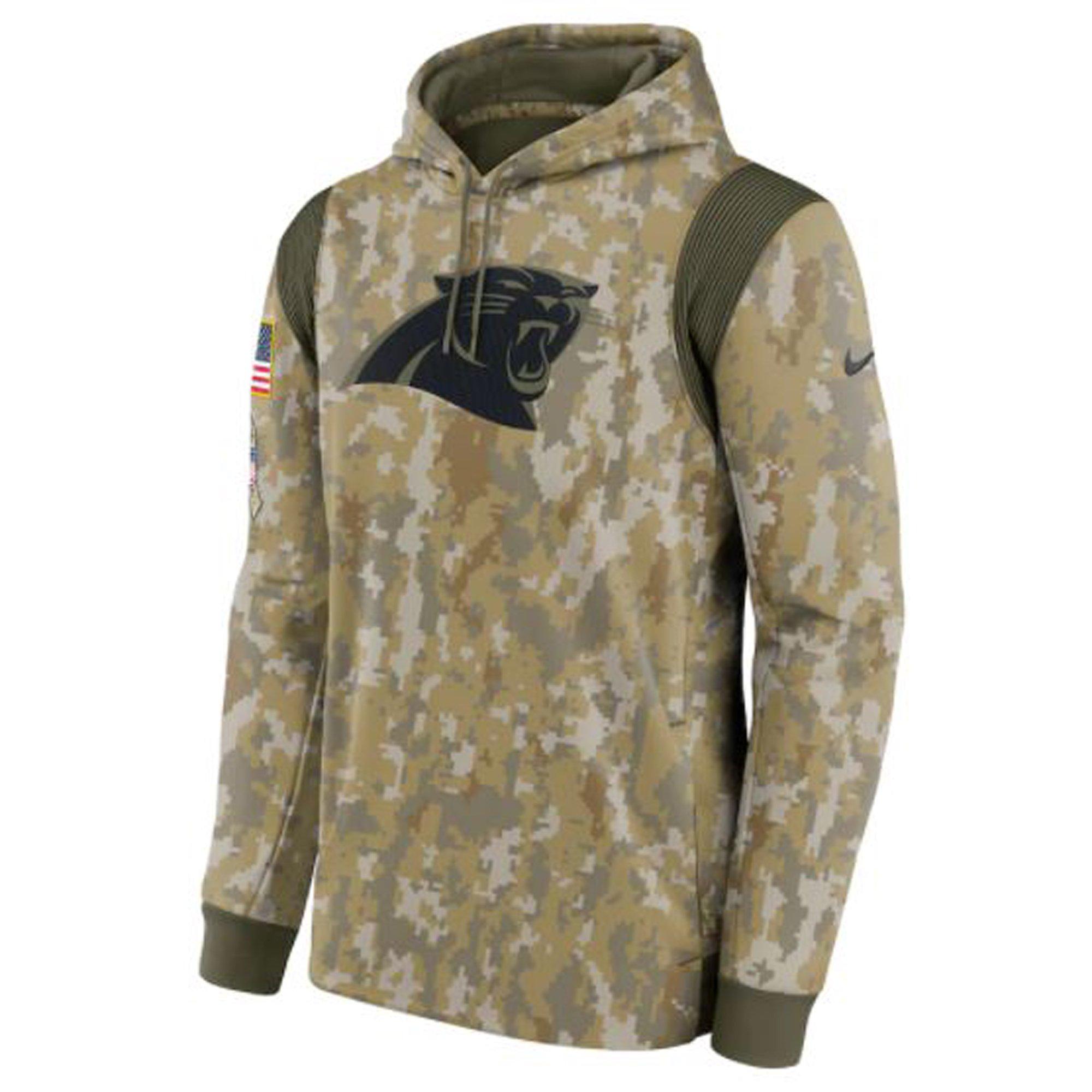 Carolina panthers salute sales to service hoodie