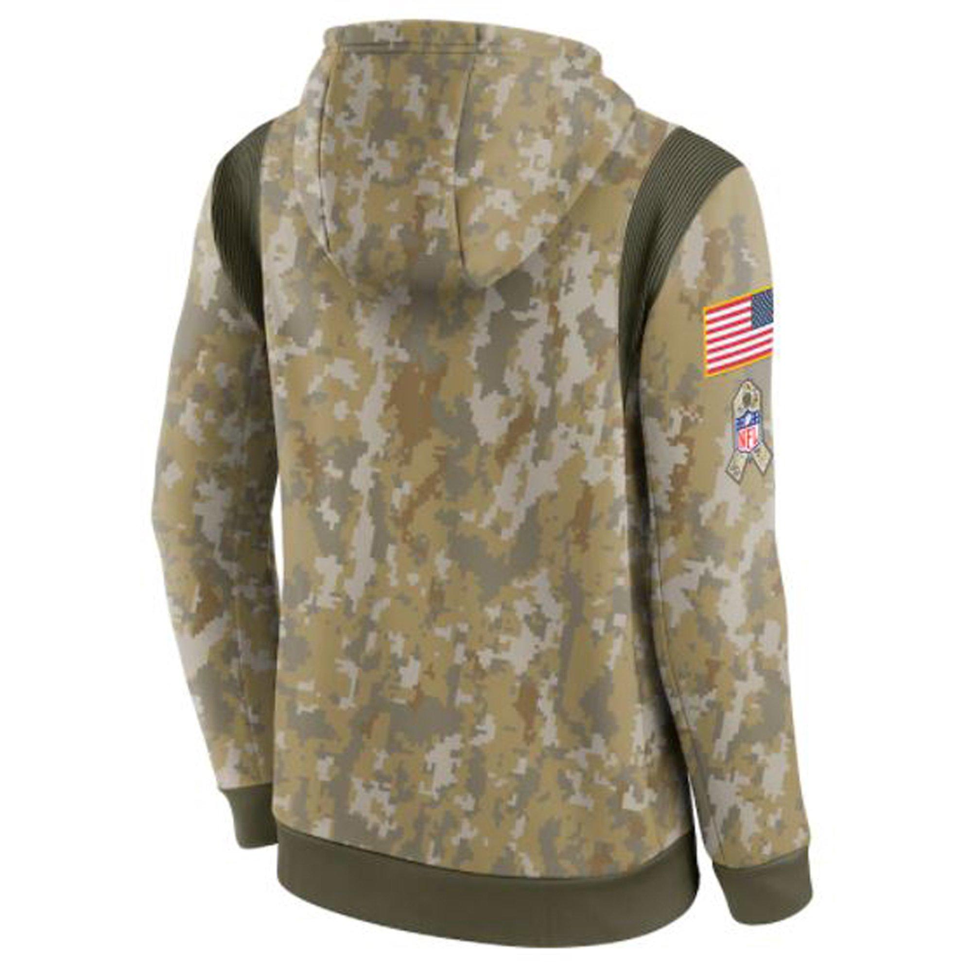 Nike, Jackets & Coats, Nike Carolina Panthers Salute To Service Hoodie