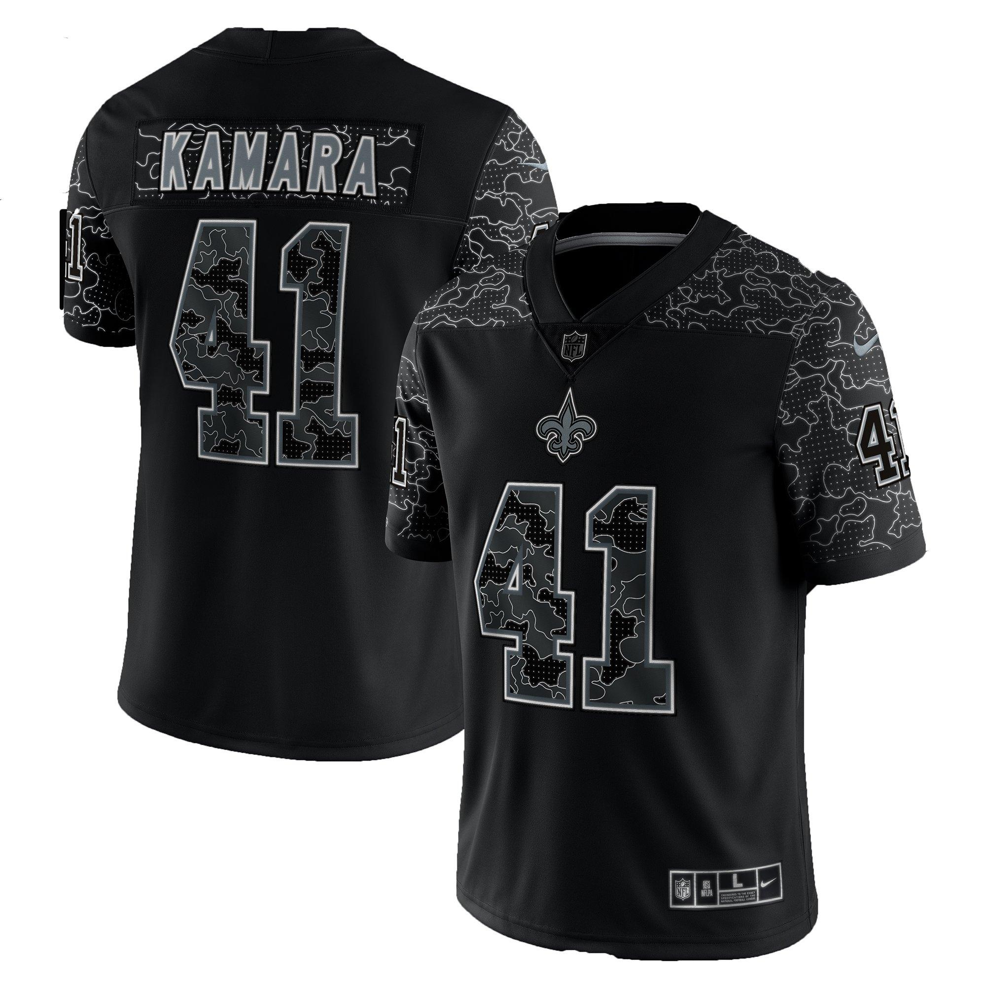 Alvin Kamara New Orleans Saints Nike Youth Game Jersey - Black