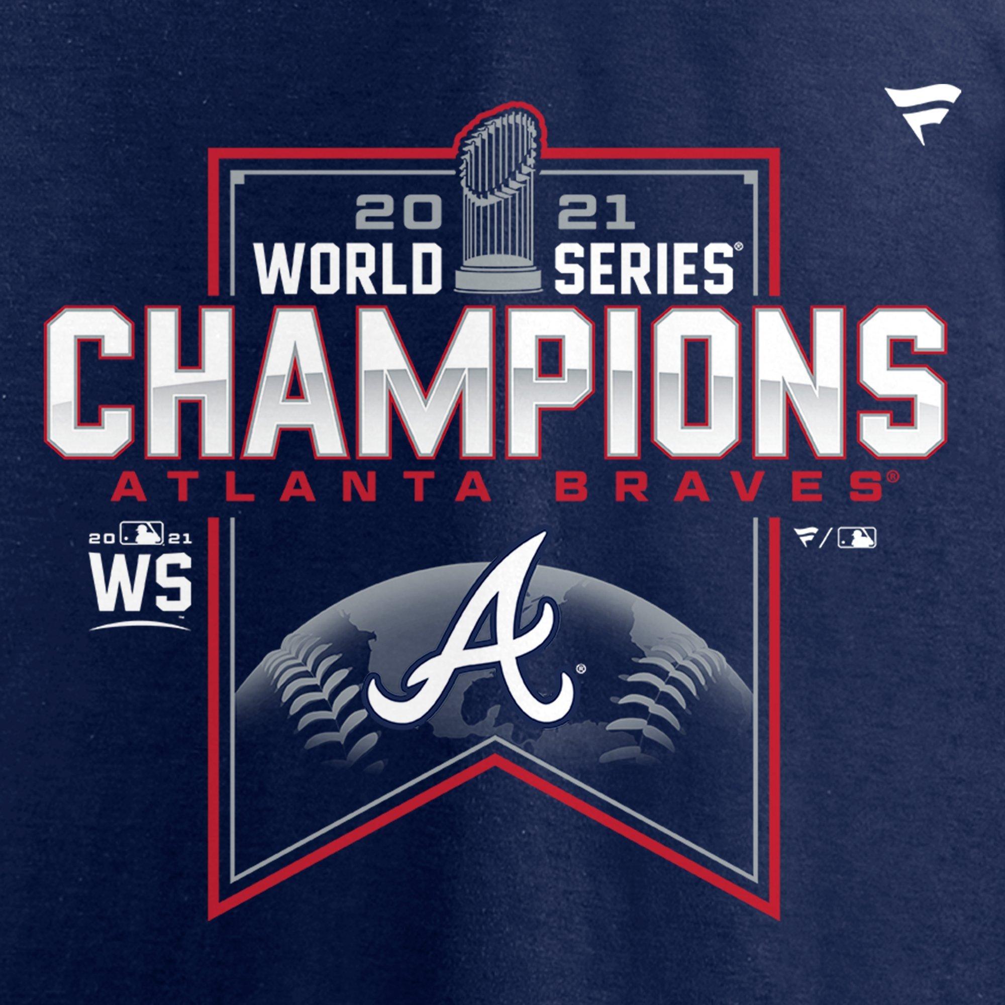 Men's Pro Standard Navy Atlanta Braves Championship T-Shirt Size: Extra Large