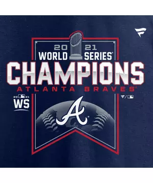 Atlanta Braves Fanatics Branded Youth 2021 World Series Champions