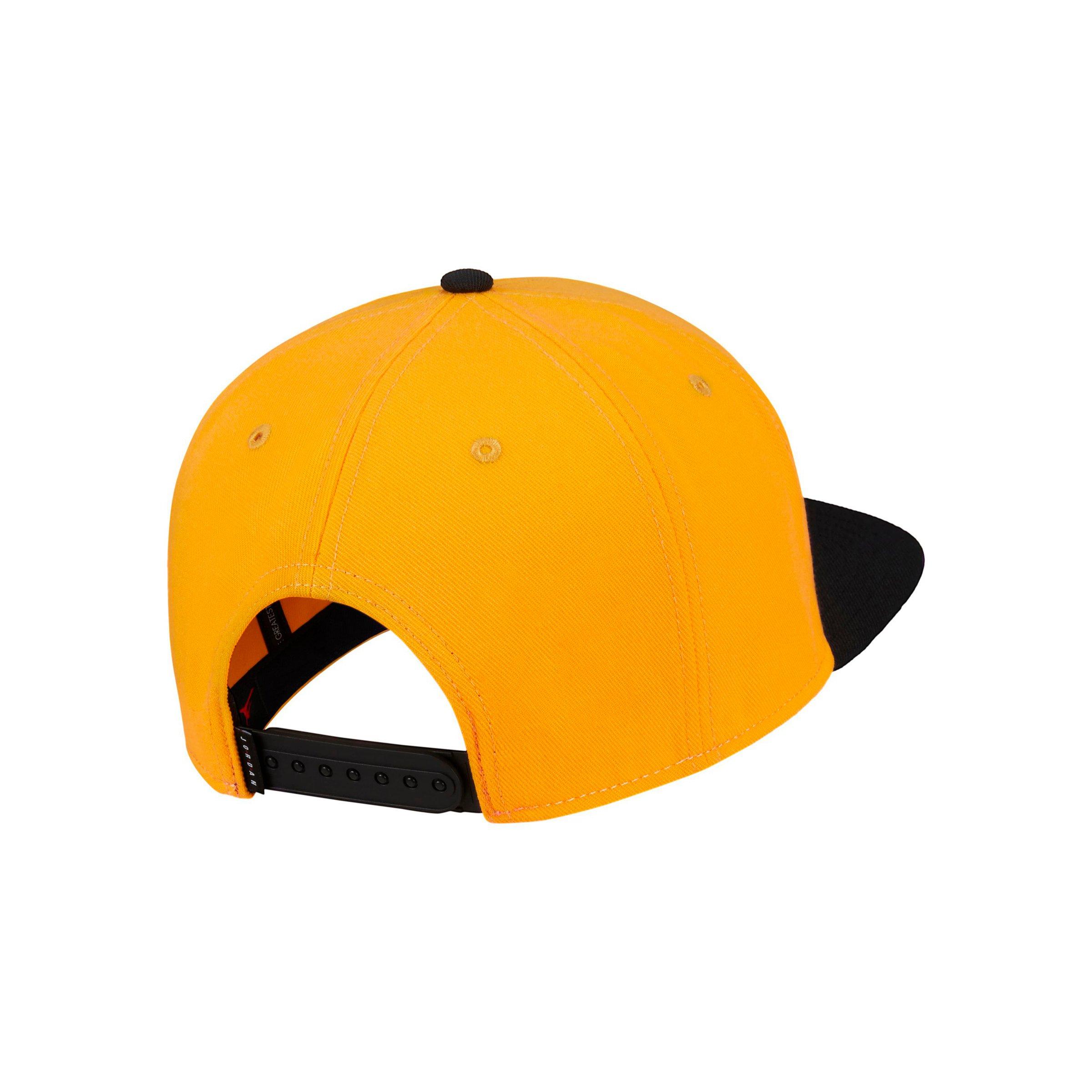 Jordan Pro Jumpman Snapback Hat - Yellow/Black