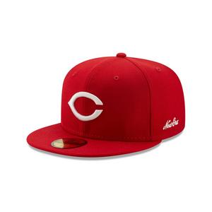 Cincinnati Reds 1975 LOGO-HISTORY Red Fitted Hat by New Era