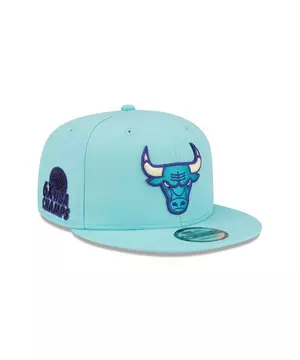 Chicago Bulls New Era Color Pack 9FIFTY Snapback Hat - Turquoise