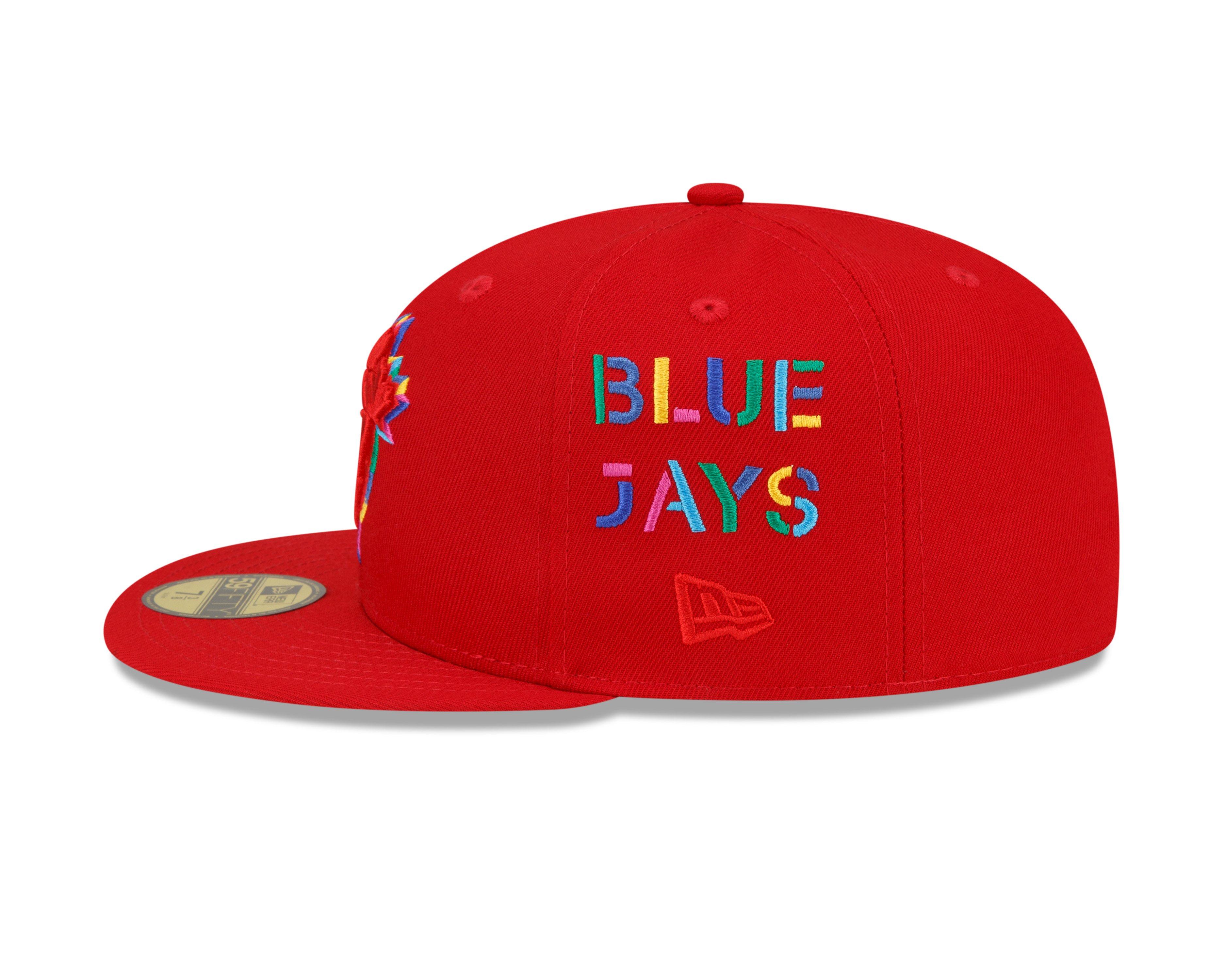 New Era Toronto Blue Jays 9FIFTY World Series Fitted Hat - Red - Hibbett