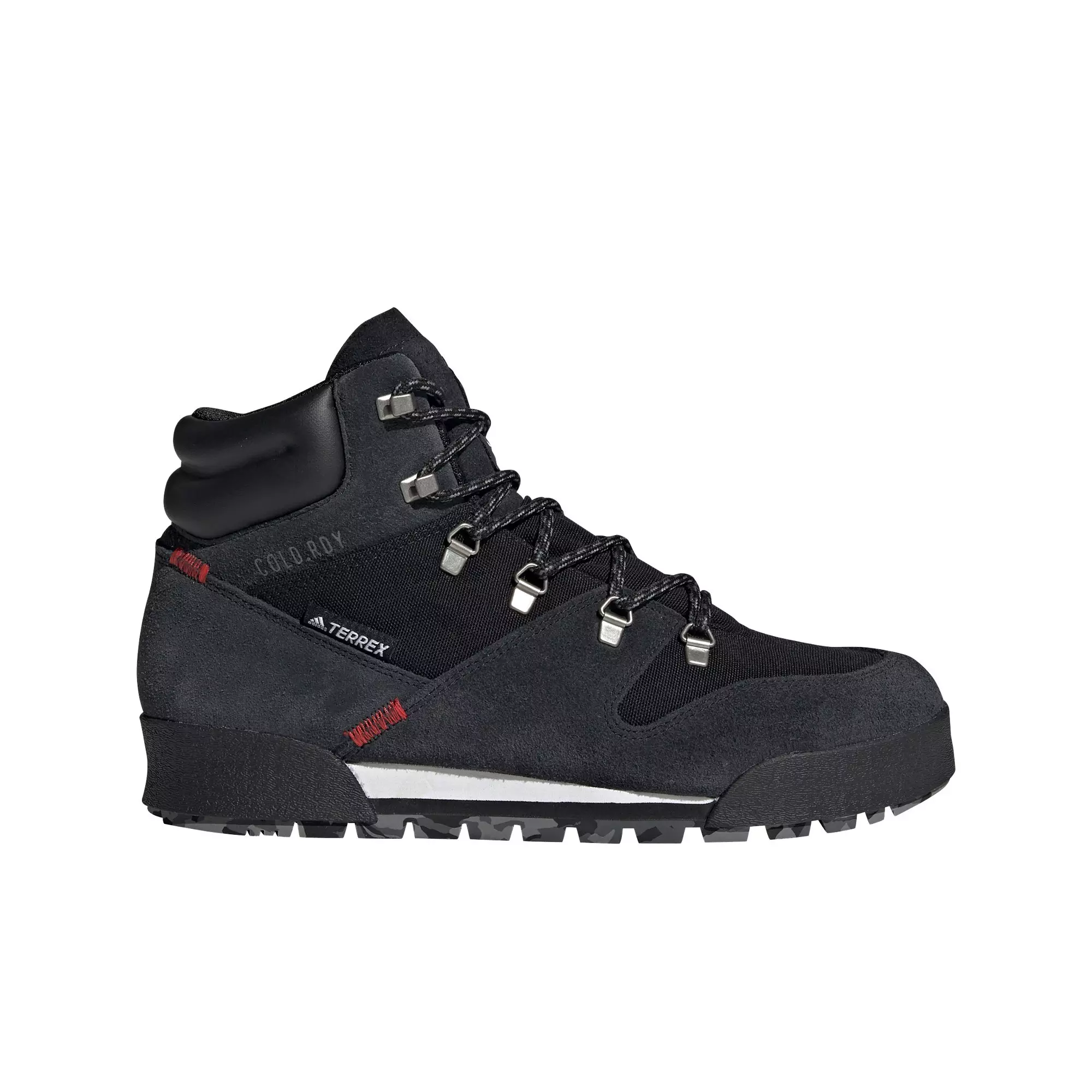 adidas Terrex Snowpitch COLD.RDY "Core Black/Scarlet" Men's Hiking Boot - BLACK