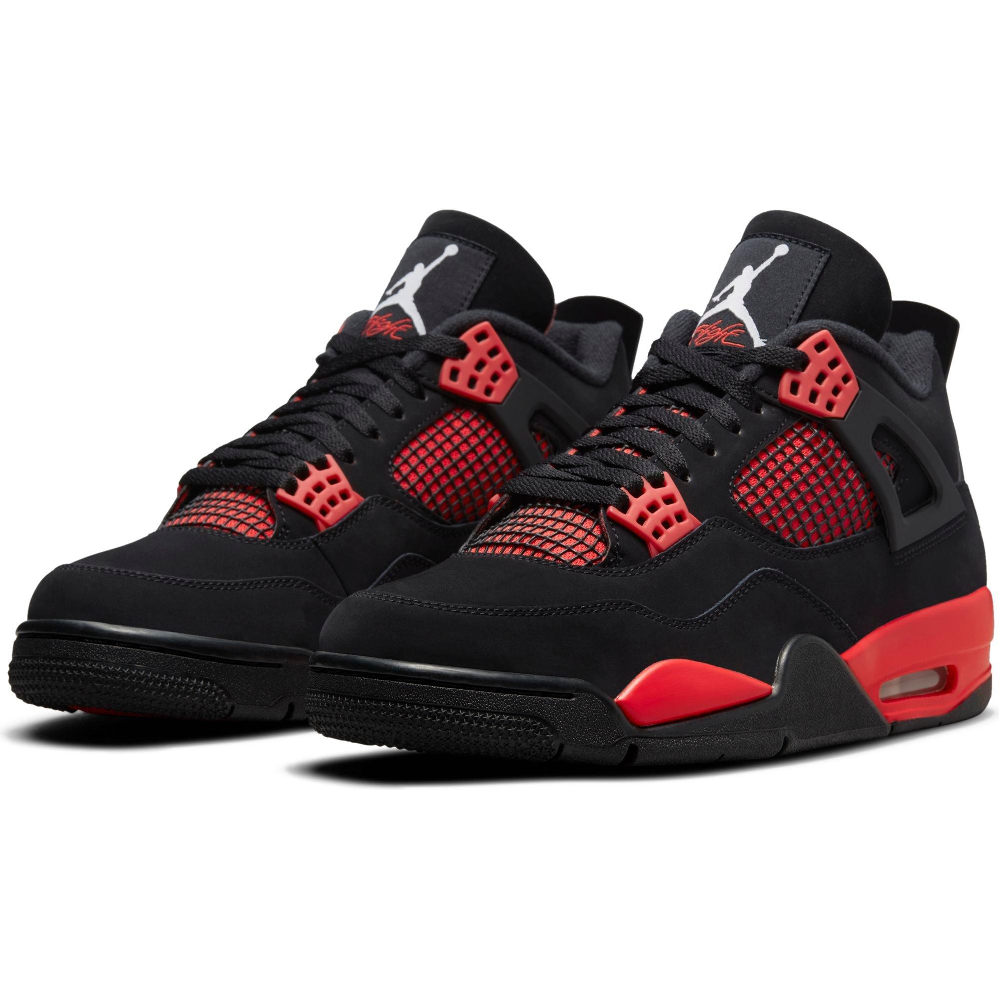 Jordan 4 hotsell black green red