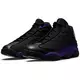 Jordan 13 Retro "Black/Court Purple/White" Men's Shoe - BLACK/PURPLE Thumbnail View 3
