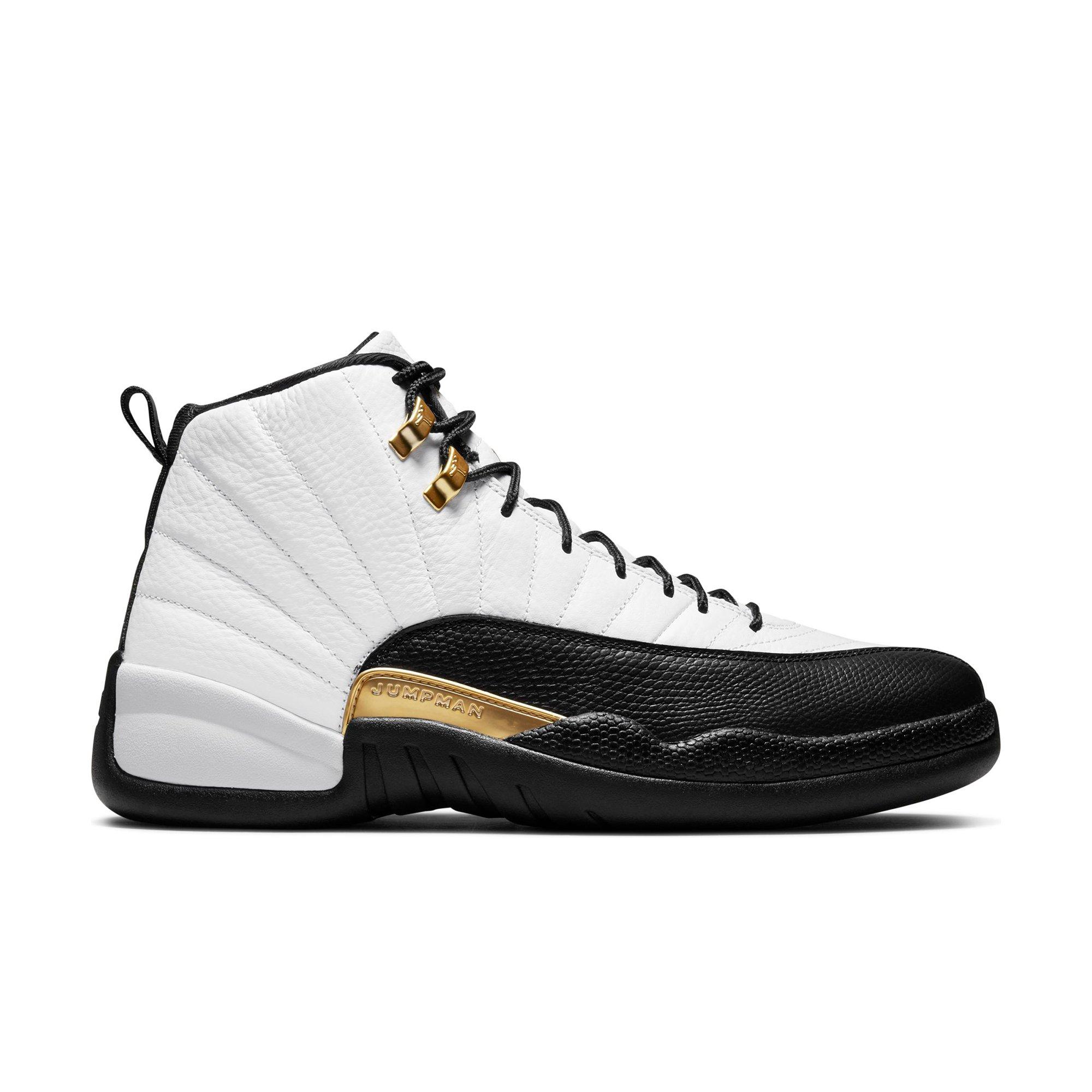 air jordan 12 black and gold