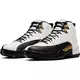 Jordan 12 Retro "White/Metallic Gold/Black" Men's Shoe - WHITE/BLACK/GOLD Thumbnail View 5