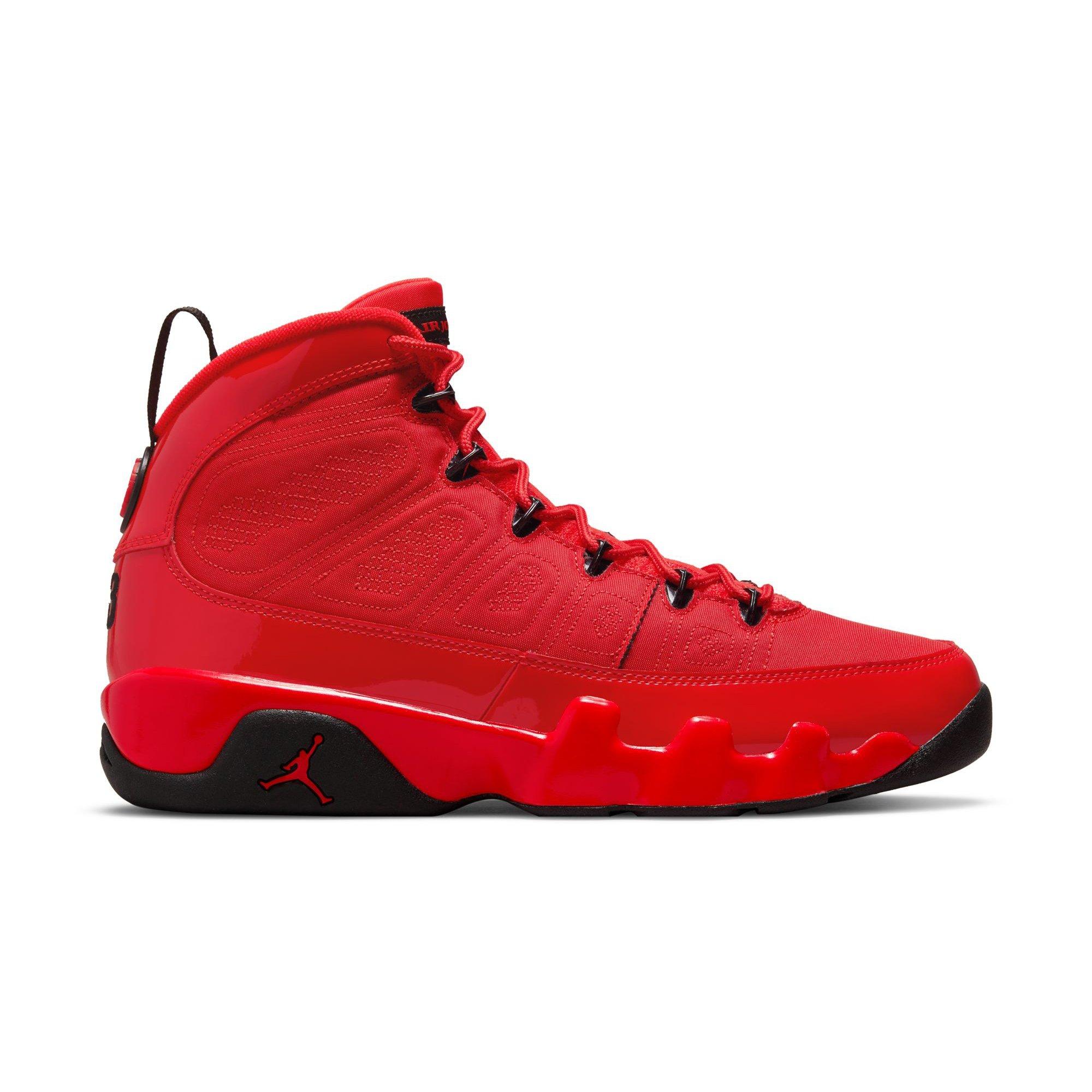 all red mens jordans