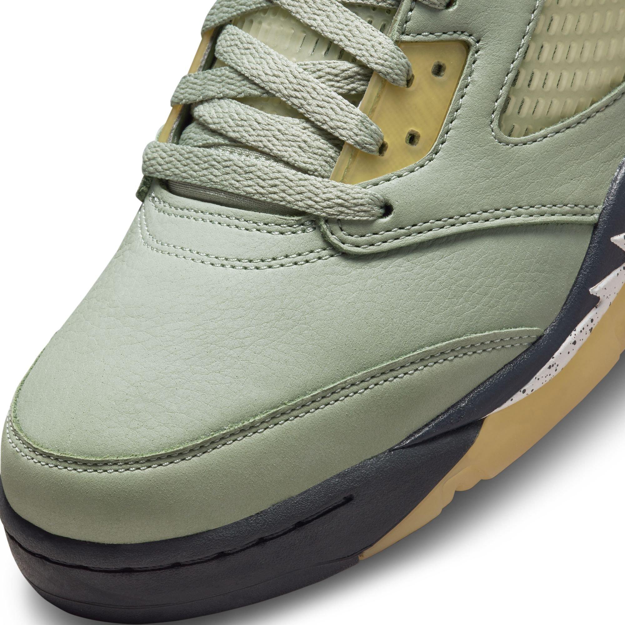 Jordan 5 Retro "Jade Horizon/Desert Sand/Light Silver" Men's Shoe