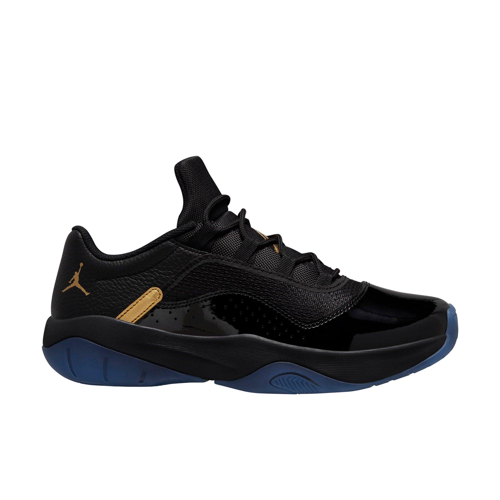 Air Jordan 11 Low Black Gold  Dapper shoes, Nike air jordan