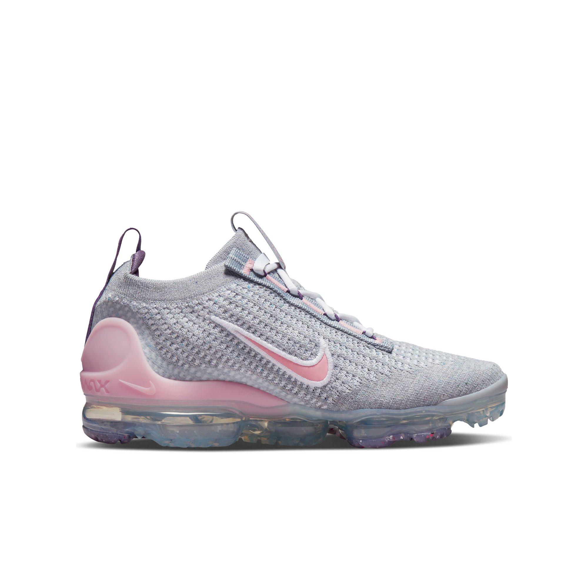 Womens grey store and pink vapormax