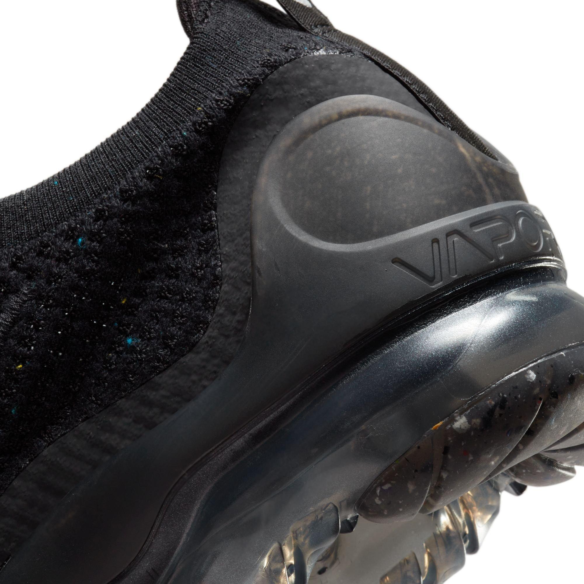 Nike Air Vapormax 2021 FK "Black/Metallic Silver" Women's Shoe - BLACK/SILVER Thumbnail View 8