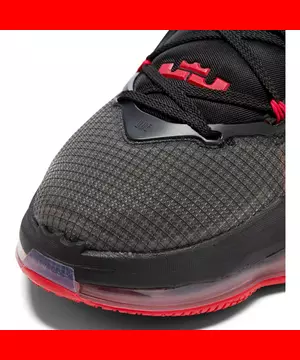 lebron james shoes 2022 red and black