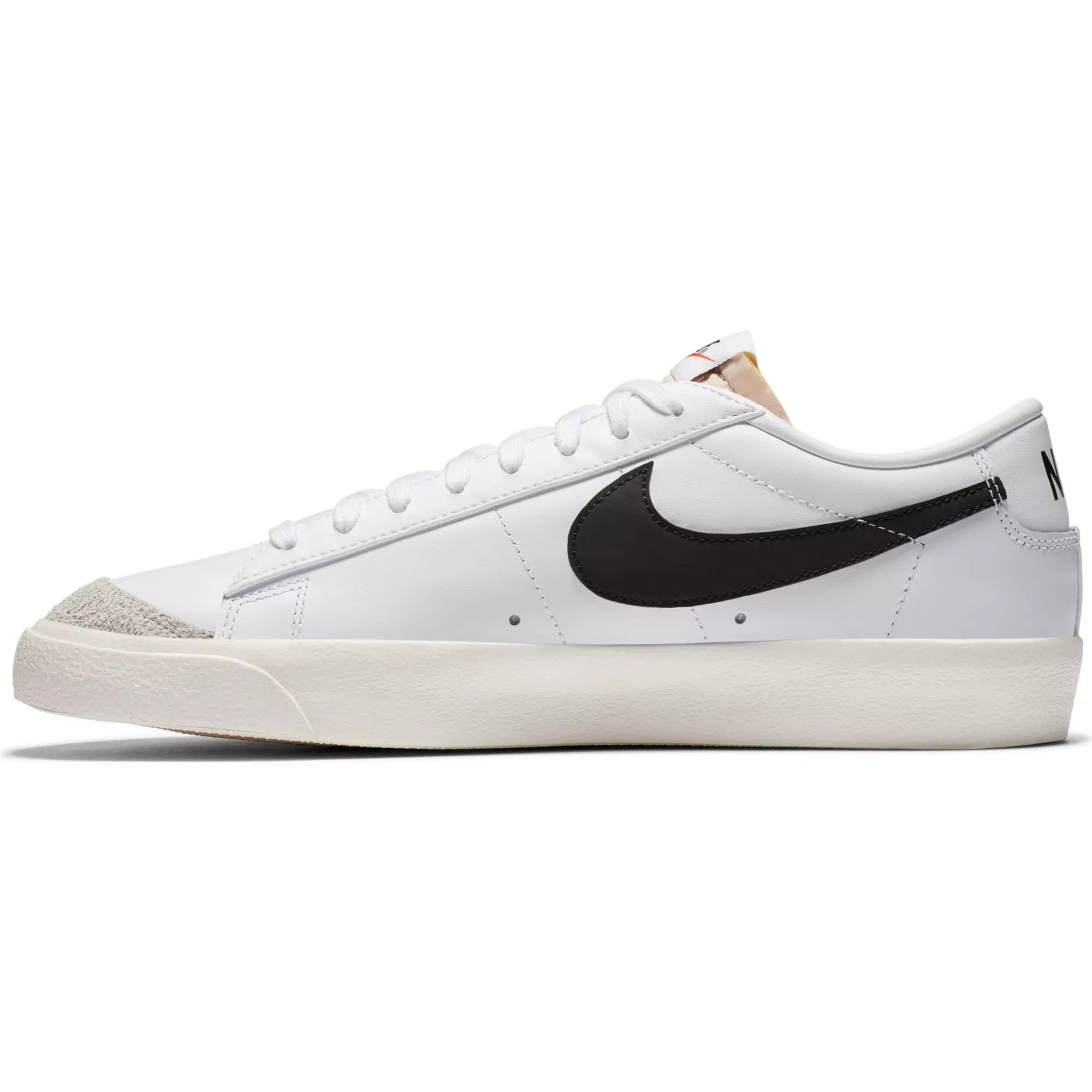 Nike Blazer Low 77 Vintage "White/Black/Sail" Men's Shoe - WHITE/BLACK