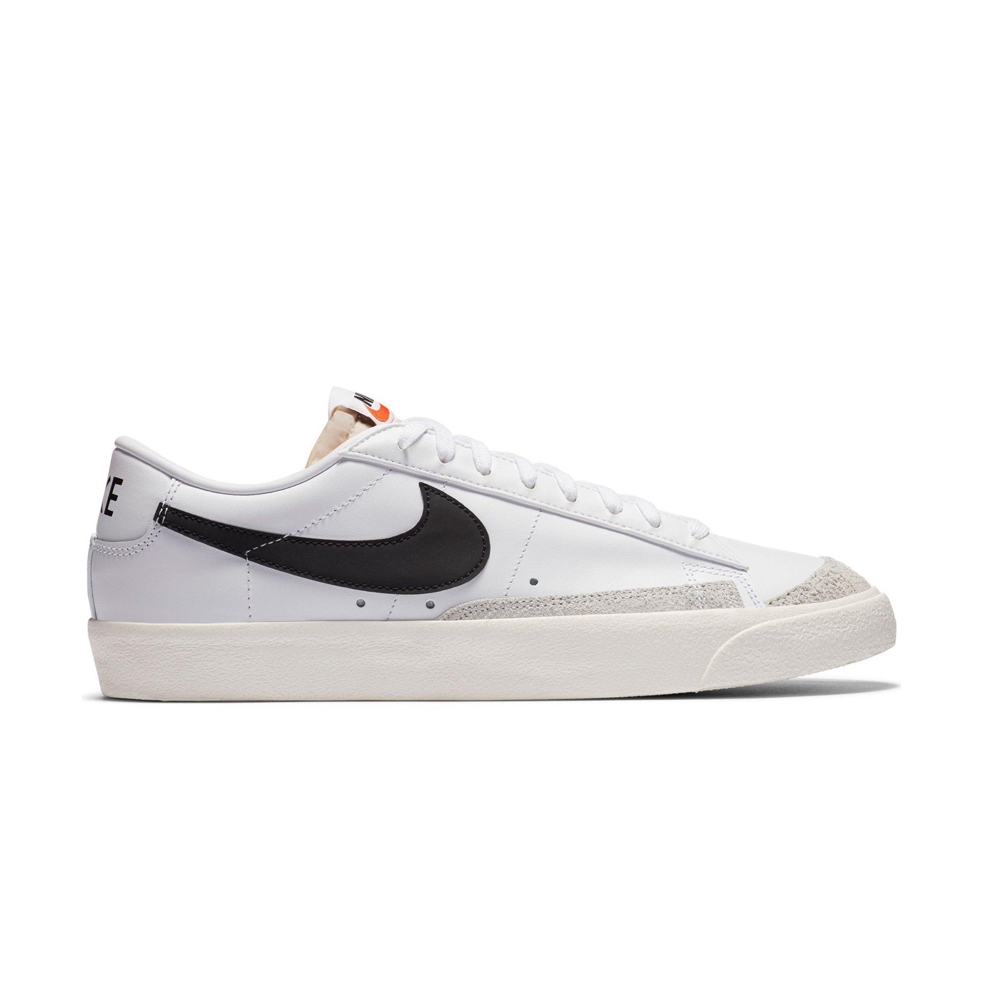 Nike Blazer Low 77 Vintage "White/Black/Sail" Men's Shoe - WHITE/BLACK Thumbnail View 1