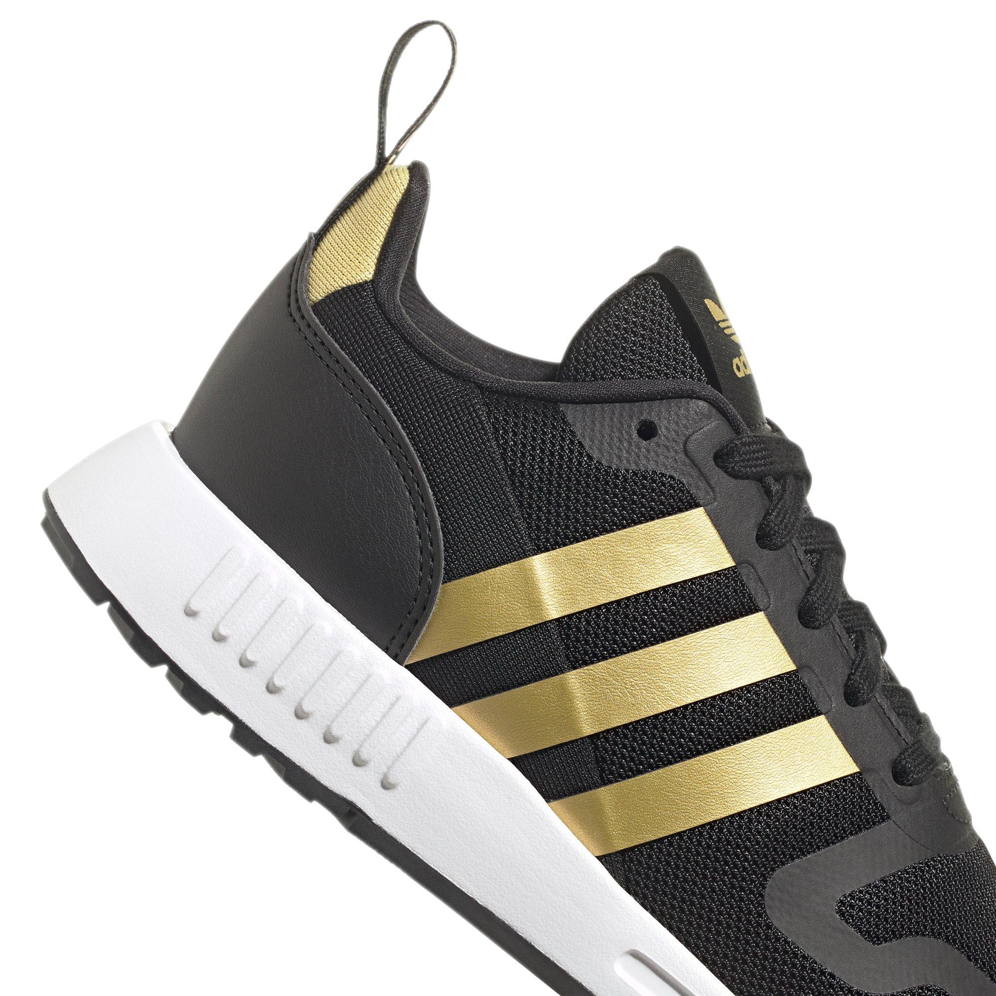 adidas Multix Core Black Gold Grade School Kids Shoe