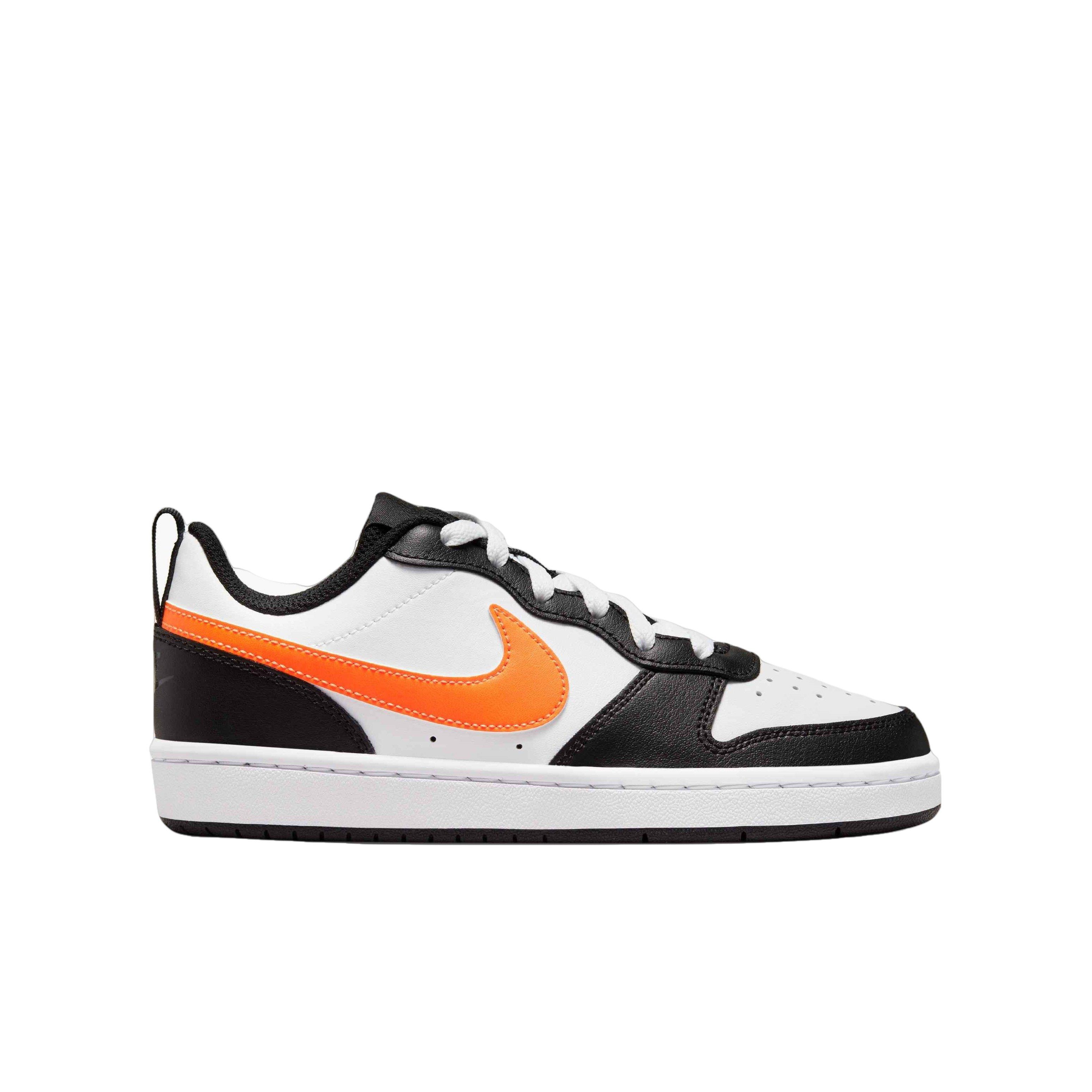 Black white hotsell and orange nike