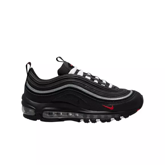 gezantschap Calamiteit Continu Nike Air Max 97 "Black/Sport Red/White" Grade School Boys' Shoe