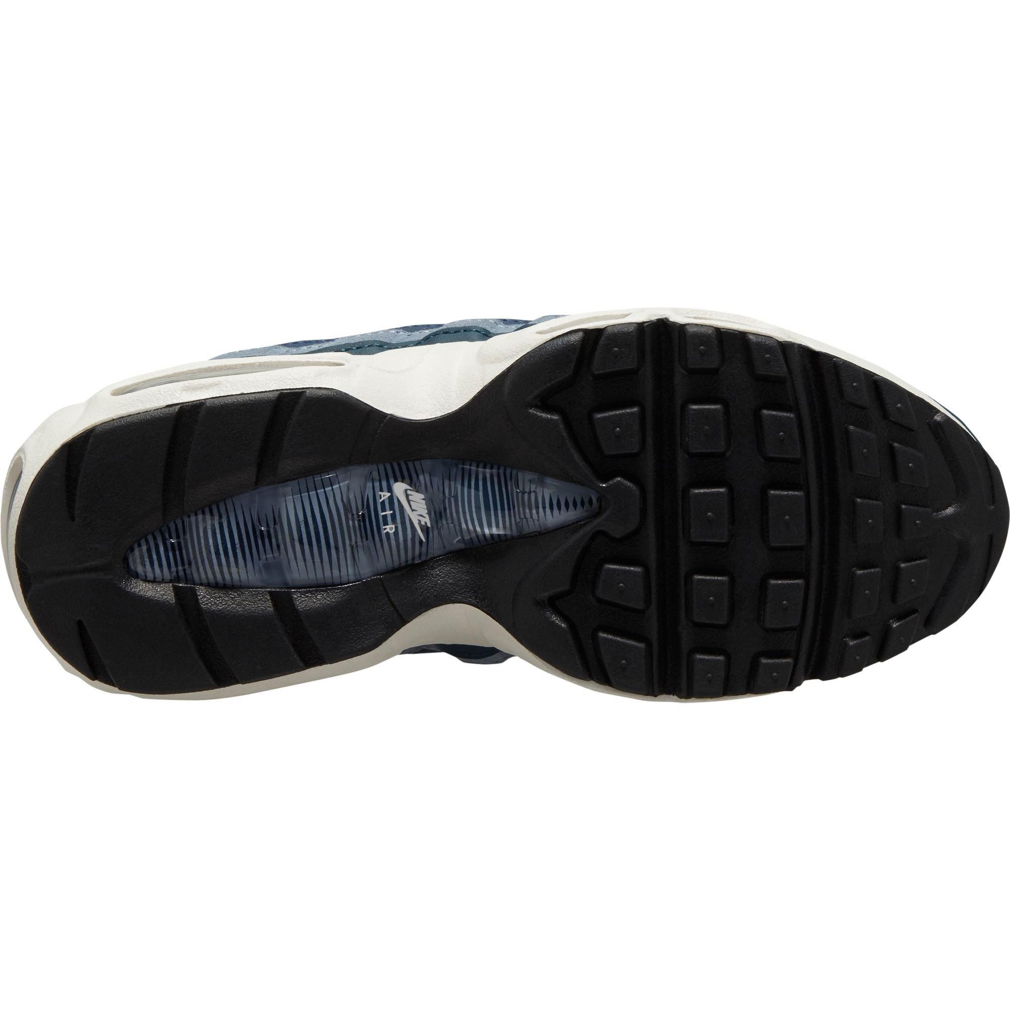 Air max 95 midnight navy/pure platinum grade school outlet boys' shoe