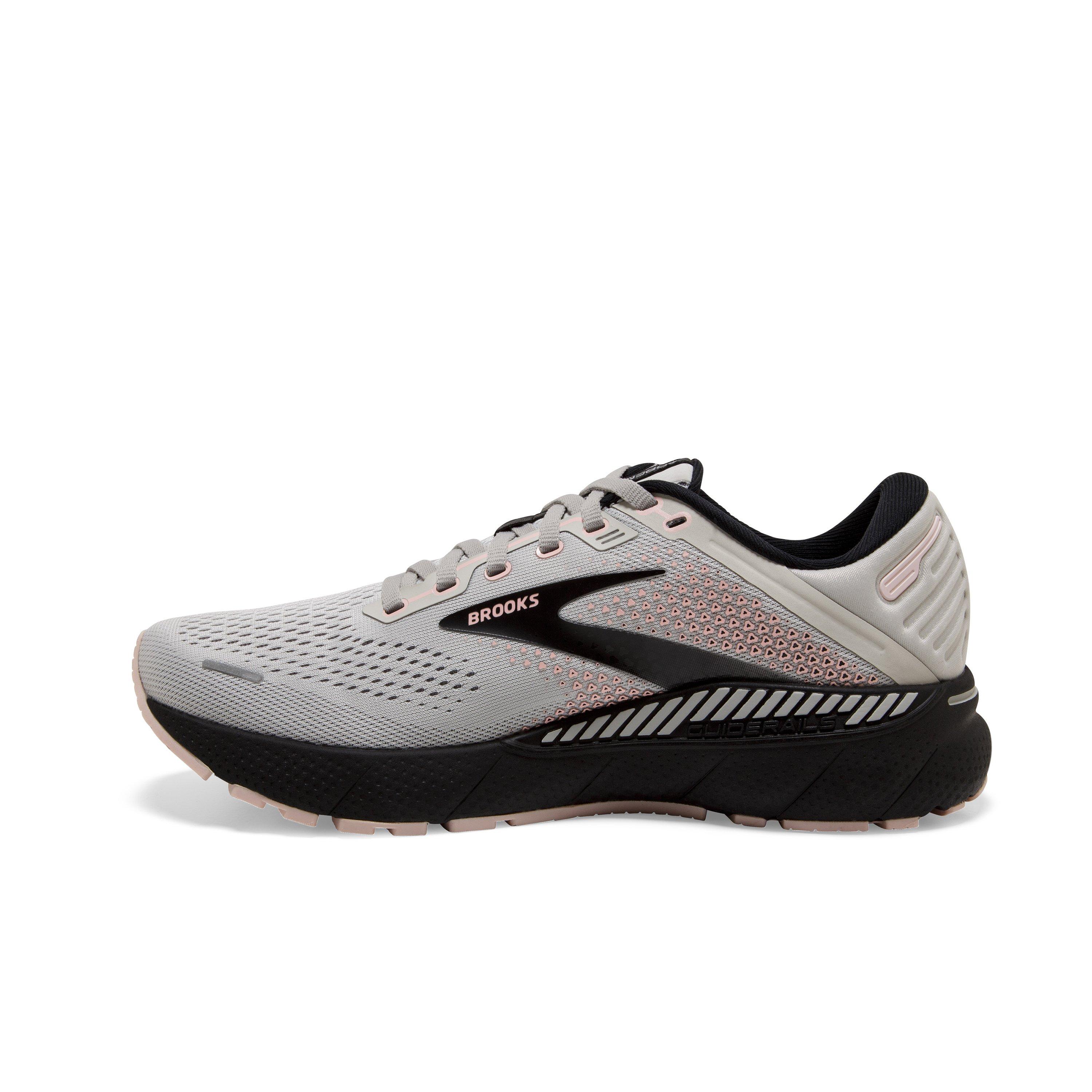 women's brooks adrenaline gts 22 black running shoes