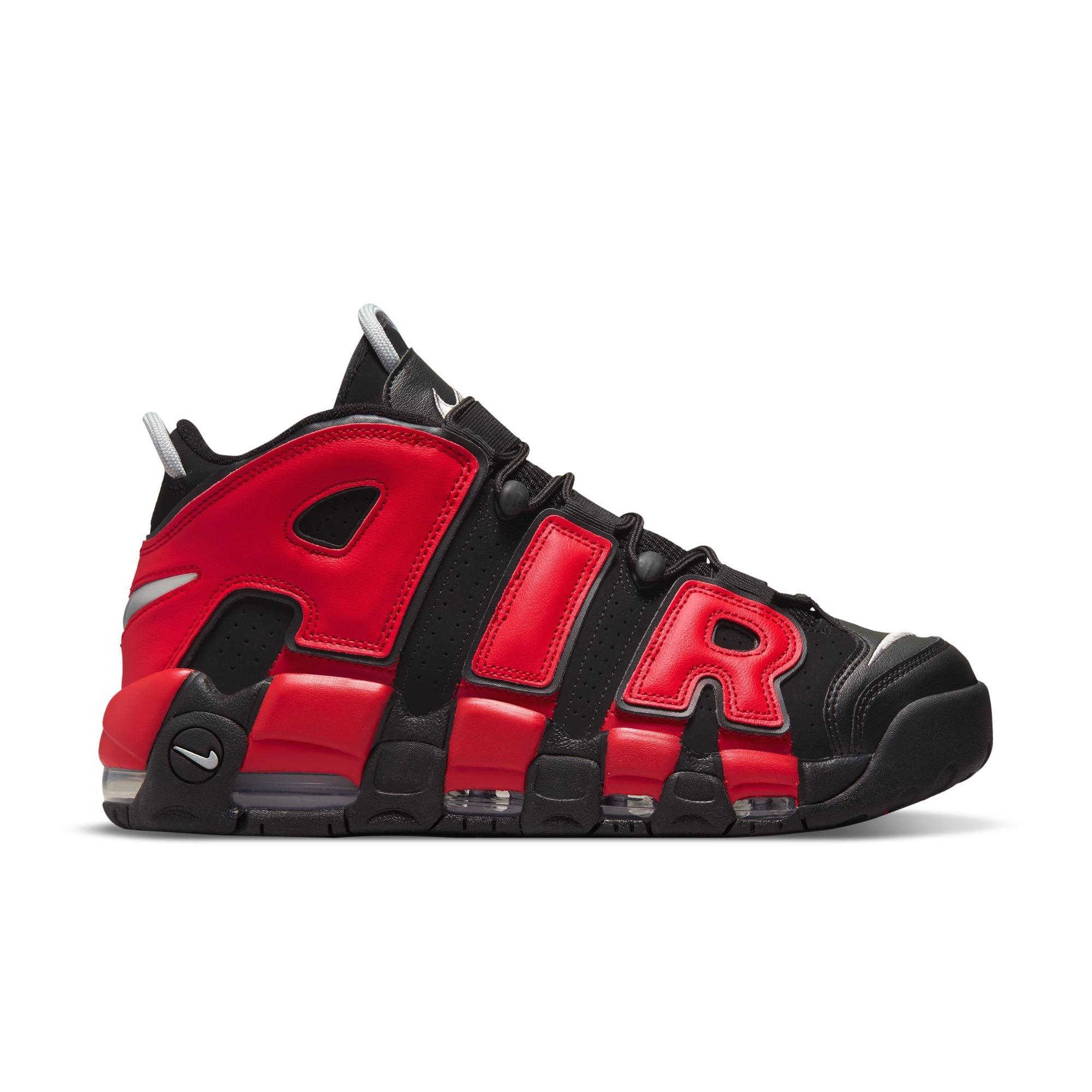 Nike Air More Uptempo '96 "Black/University Red/Midnight Navy" Men's Shoe - Black/University Red/Midnight Navy