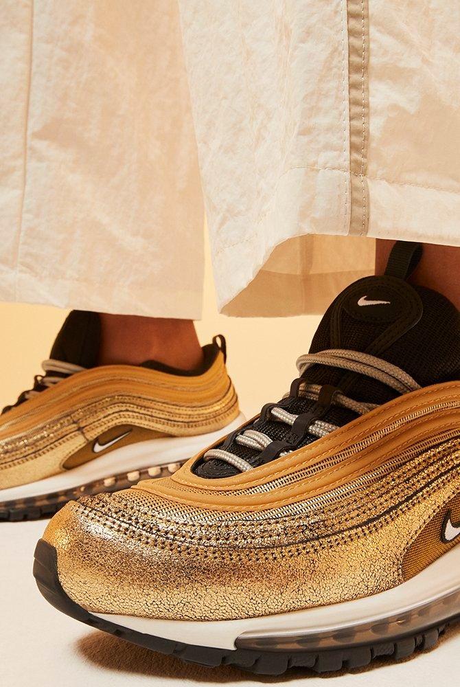 Nike air max shop 97 gold women