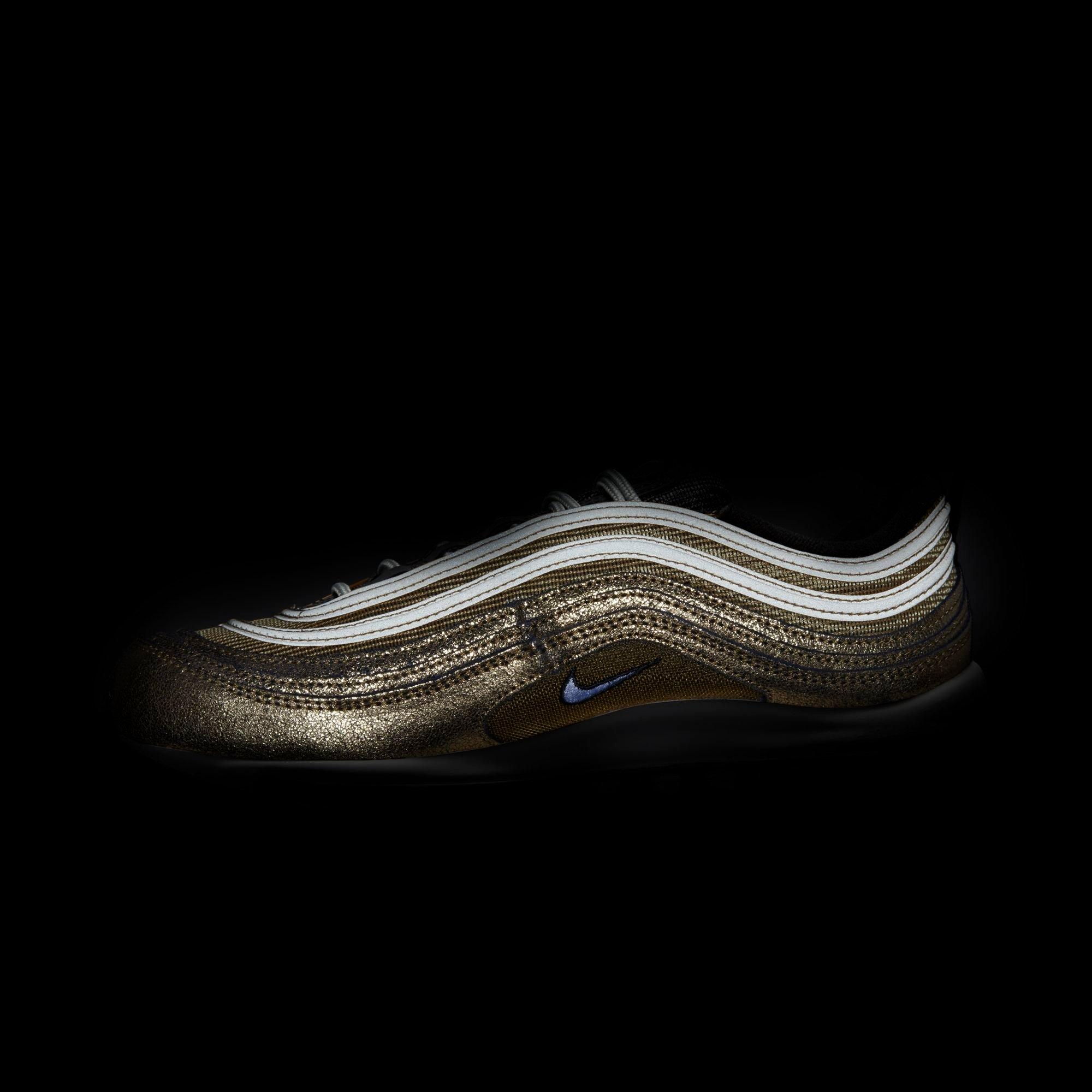 Nike Air Max 97 Twine/White/Metallic Gold Women's Shoe - Hibbett