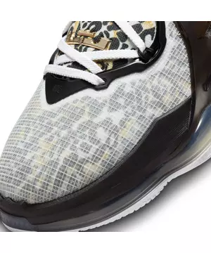 Nike LeBron 19 White/Metallic Gold/Black Men's' Basketball Shoe - Hibbett