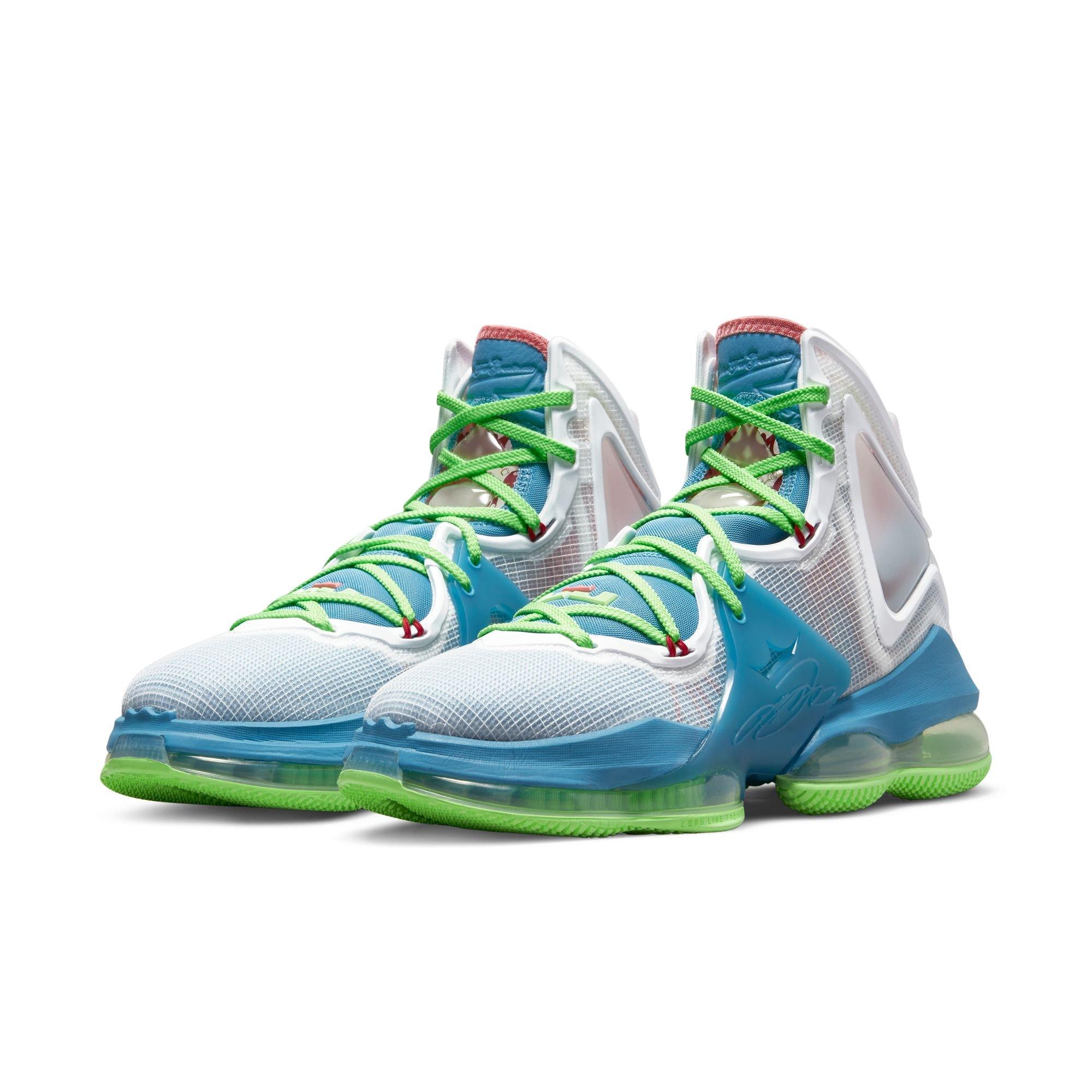 Blue LeBron James Shoes.