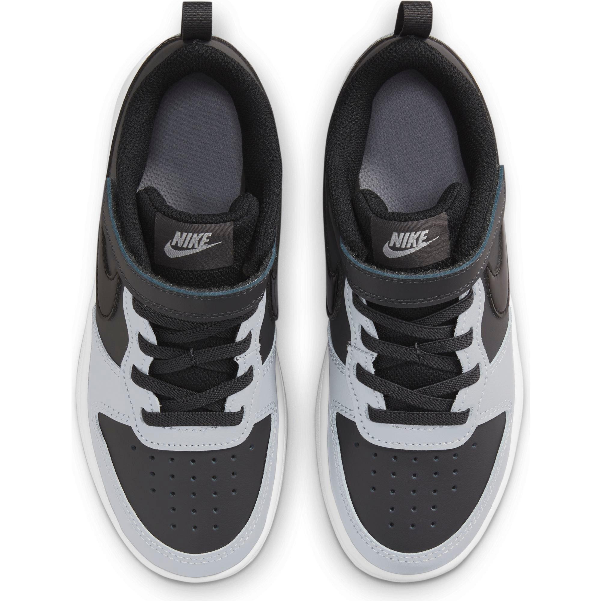 nike court borough low 2 grau