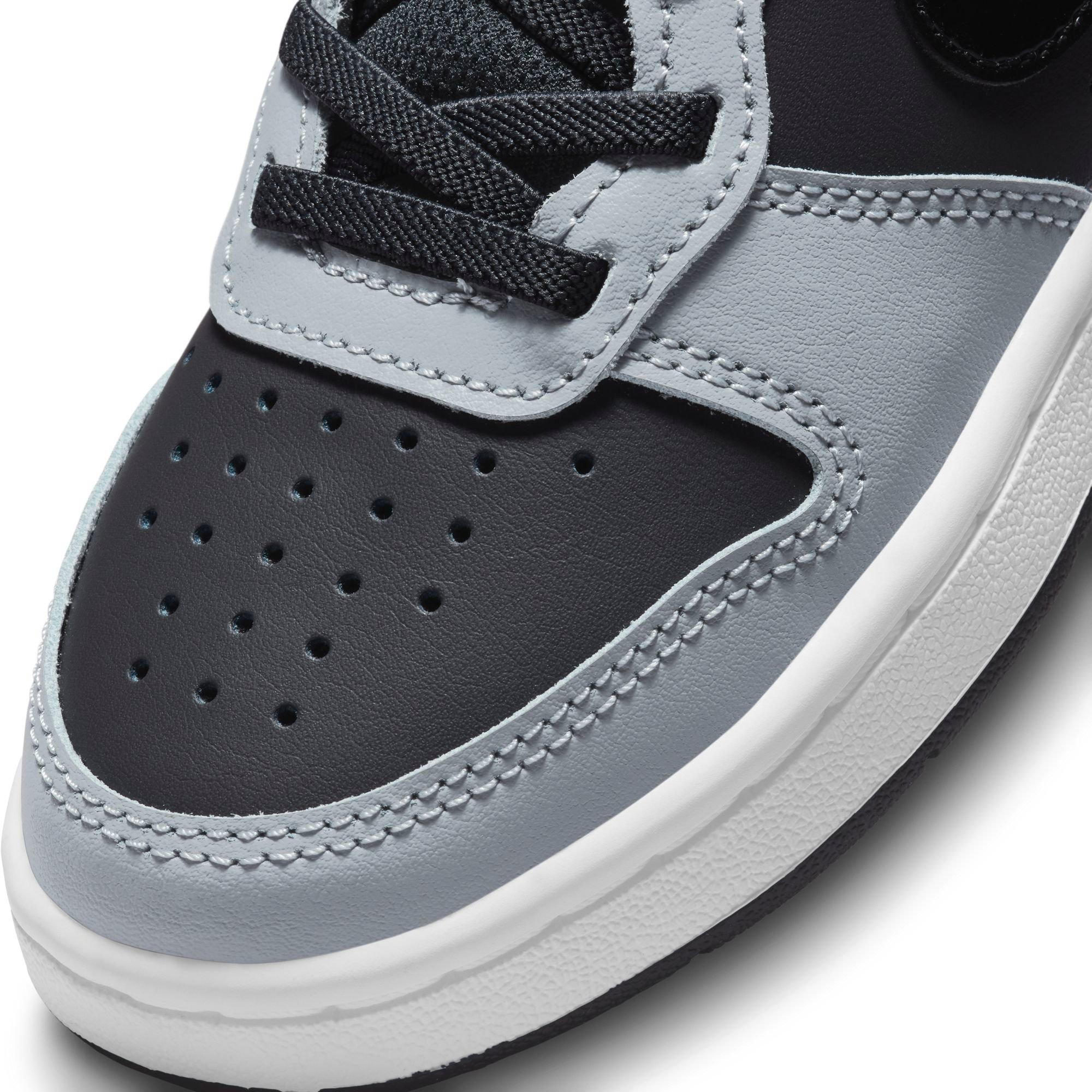 Nike Court Borough Low 2 Anthracite Black Stadium Grey Preschool Kids Shoe Hibbett City Gear