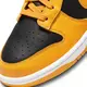 Nike Dunk Low Retro "Black/Goldenrod" Men's Shoe - BLACK/YELLOW Thumbnail View 3