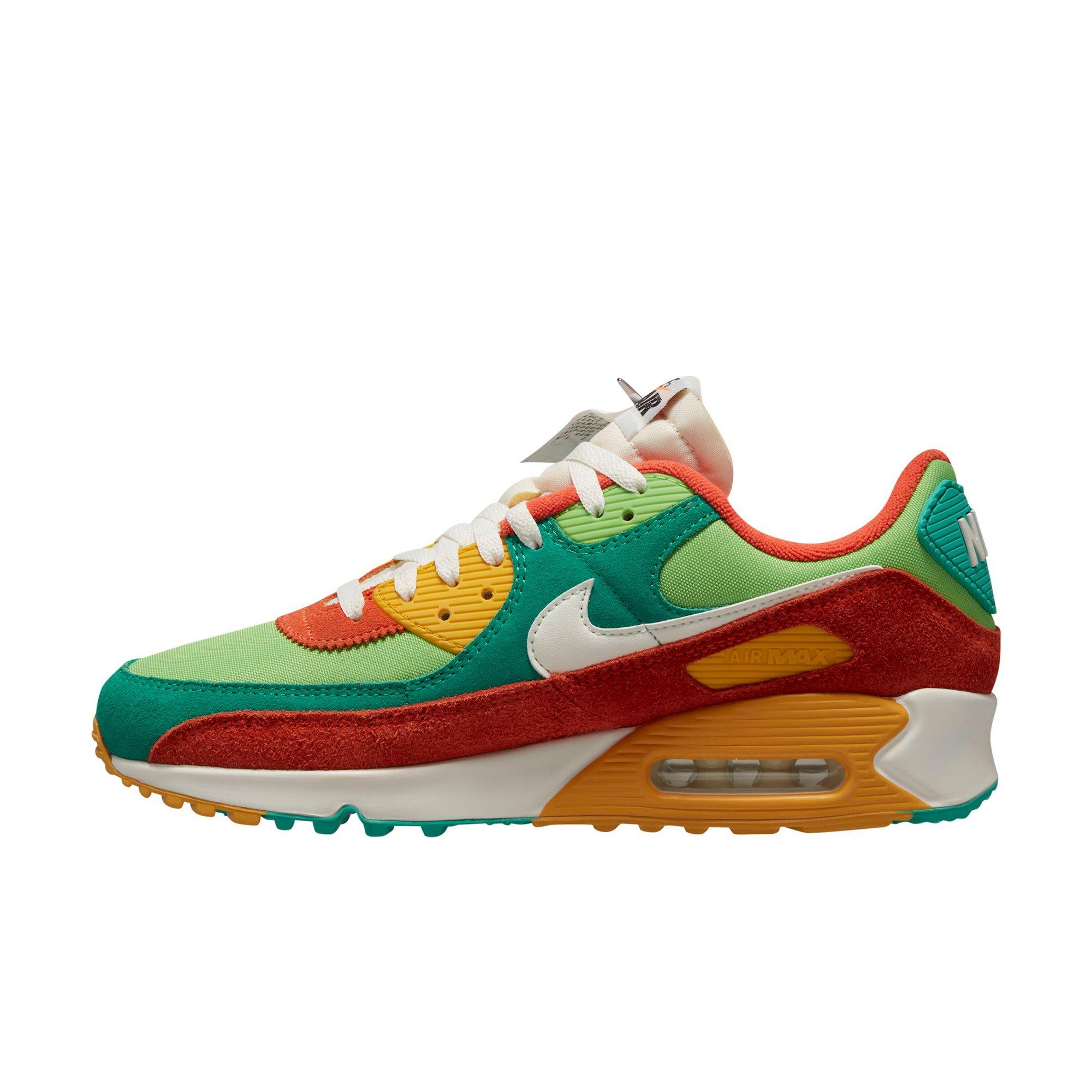 Green and outlet orange air max