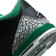 Jordan 3 Retro "Black/Pine Green/Silver" Grade School Kids' Shoe - BLACK/MULTI Thumbnail View 3