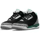 Jordan 3 Retro "Black/Pine Green/Silver" Grade School Kids' Shoe - BLACK/MULTI Thumbnail View 5