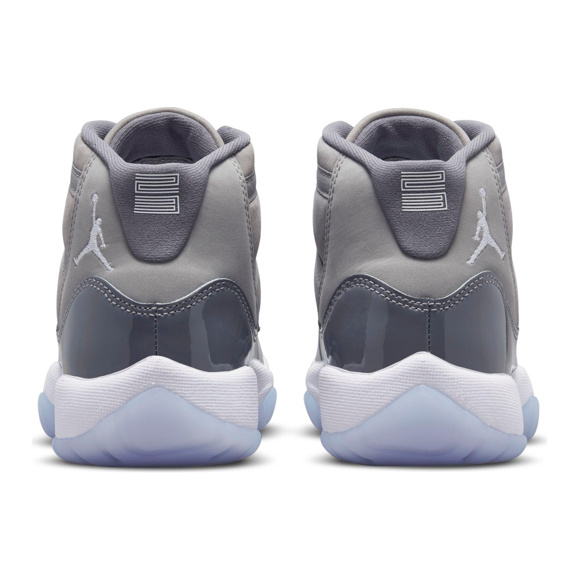 jordan 11 cool grey hibbett sports