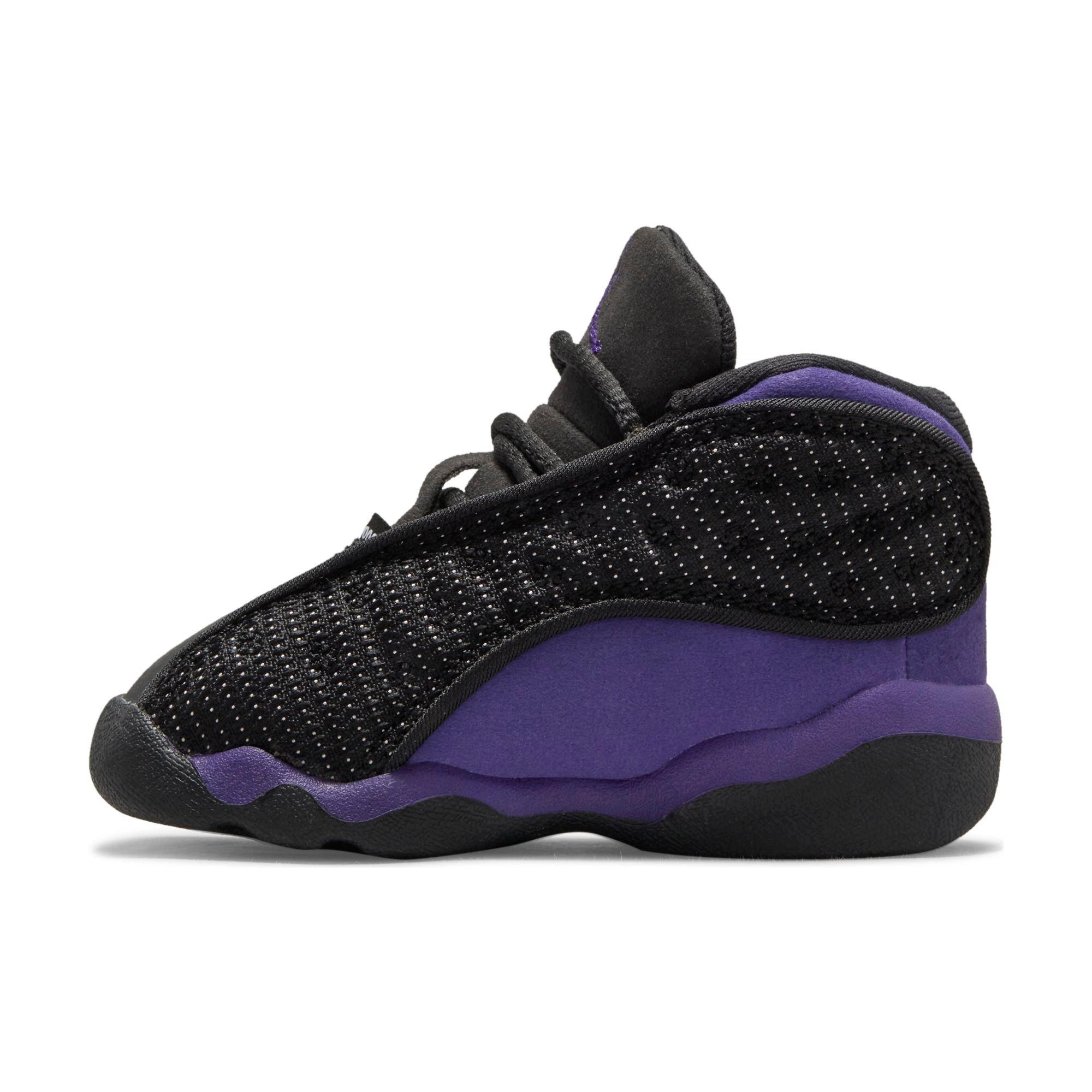 Jordan 13 white shop black court purple