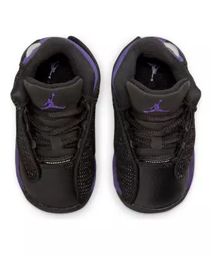 Nike Big Kid Jordan 13 Retro Court Purple Black/Court Purple-White (884129  015) 7 Big Kid