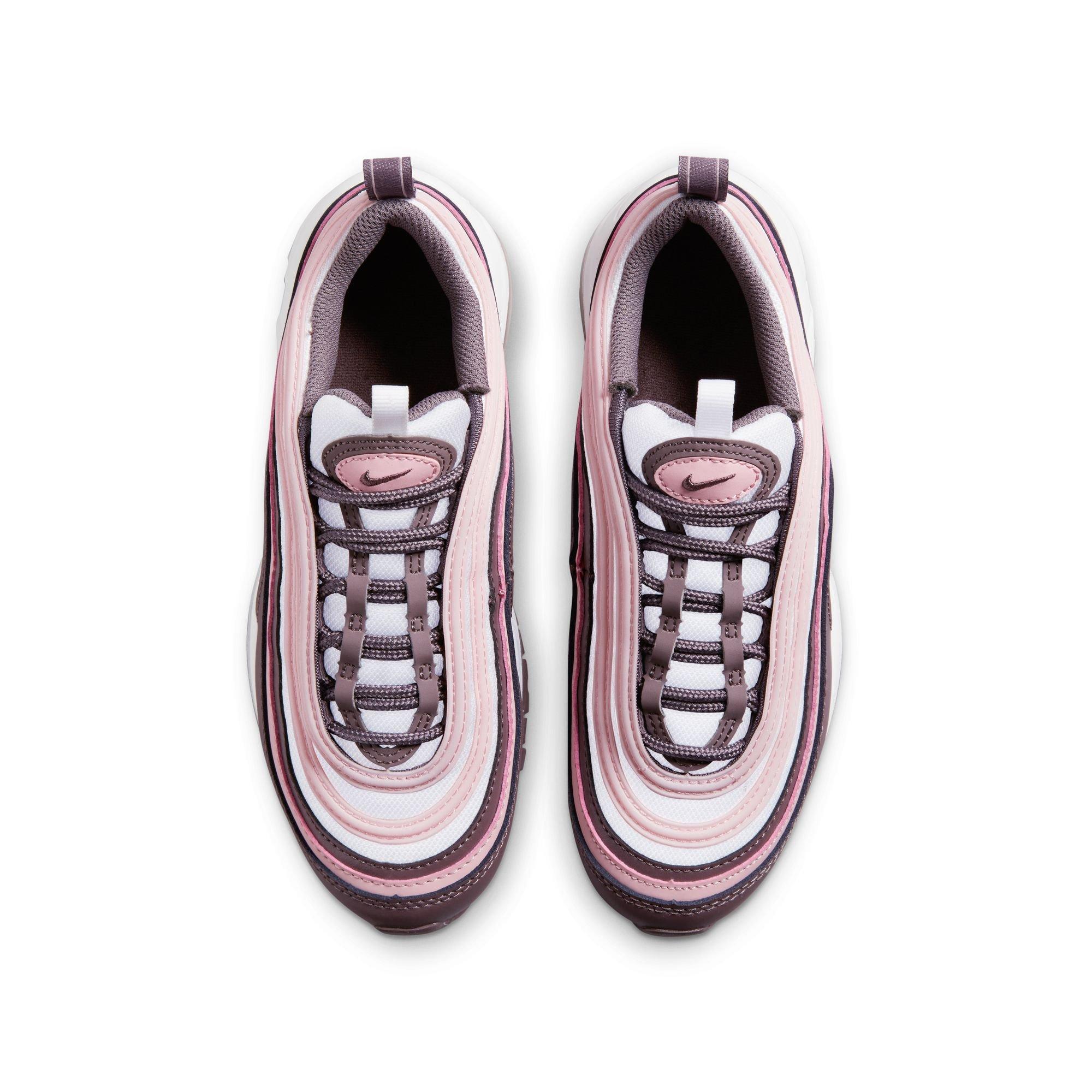 Meditativo Premonición alumno Nike Air Max 97 "Violet Ore/Pink Glaze/White" Grade School Girls' Shoe