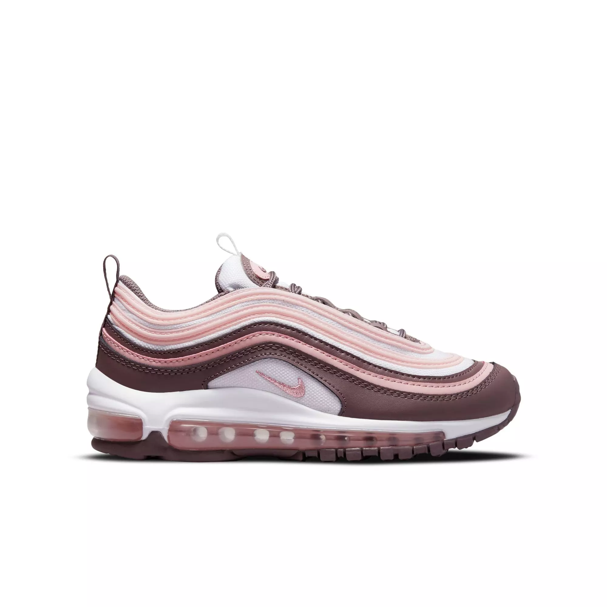 Nike Air Max 97 "Violet Ore/Pink Glaze/White" Grade School Girls’ Shoe - WHITE/PINK/PURPLE
