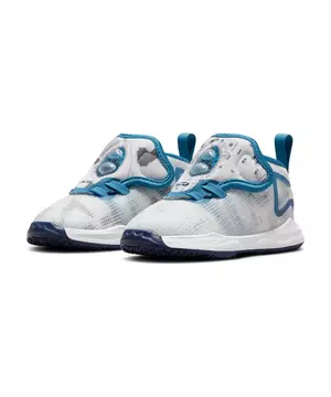 Nike LeBron James iX (9) Miami Heat Baby Toddler TD White/Navy Size 6c  Shoes