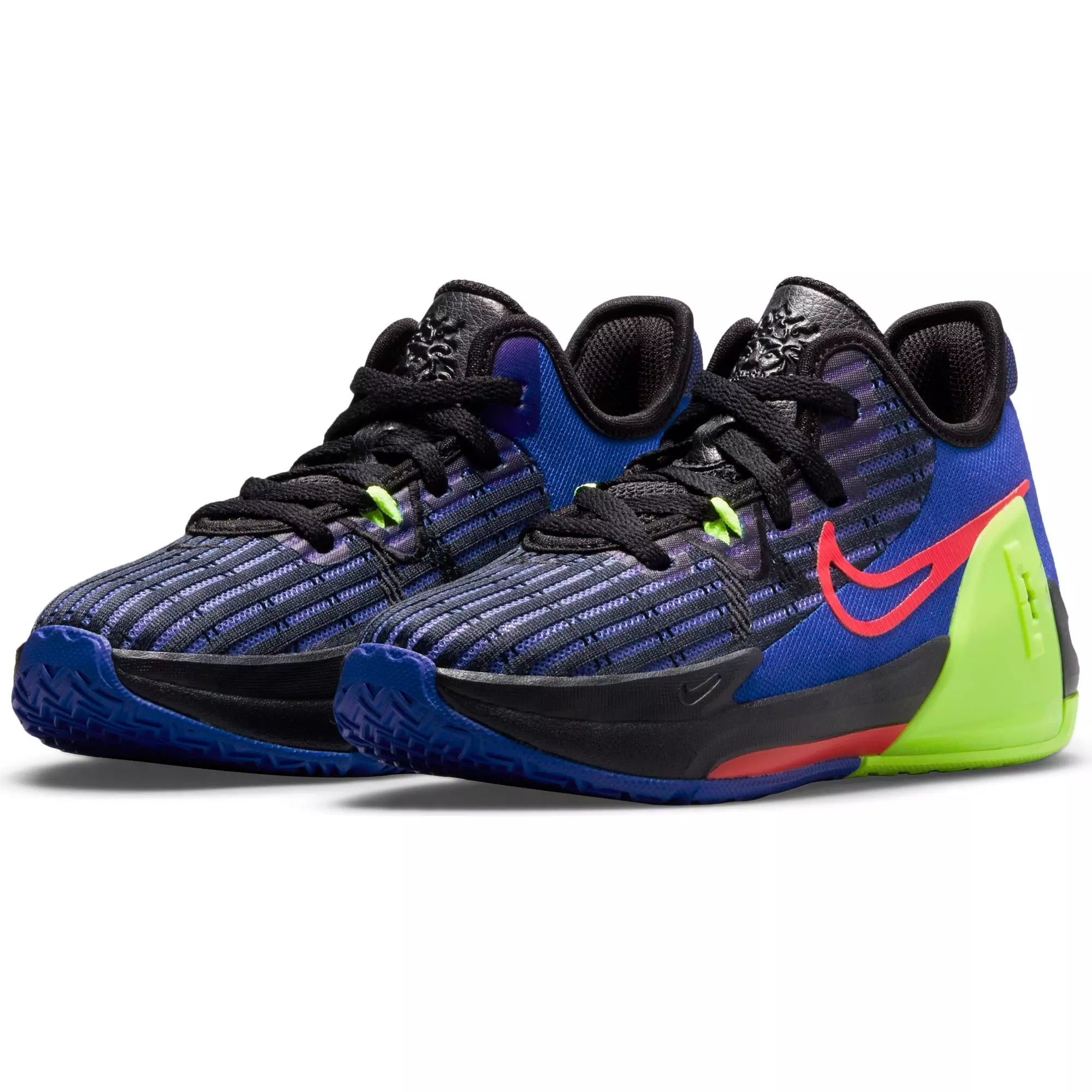 Nike LeBron Witness 6 "Hyper Royal/Black/Volt" Preschool Boys' Basketball Shoe - BLACK/ROYAL